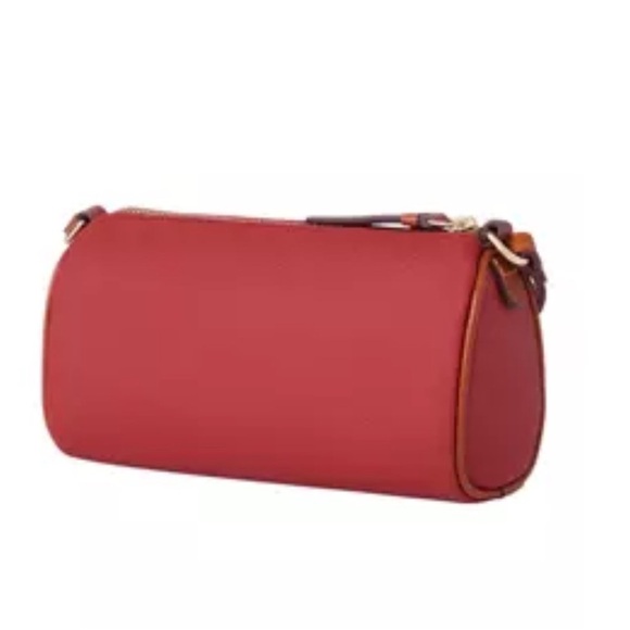 🆕 Dooney & Bourke Red Buffy Crossbody Bag - Picture 3 of 14